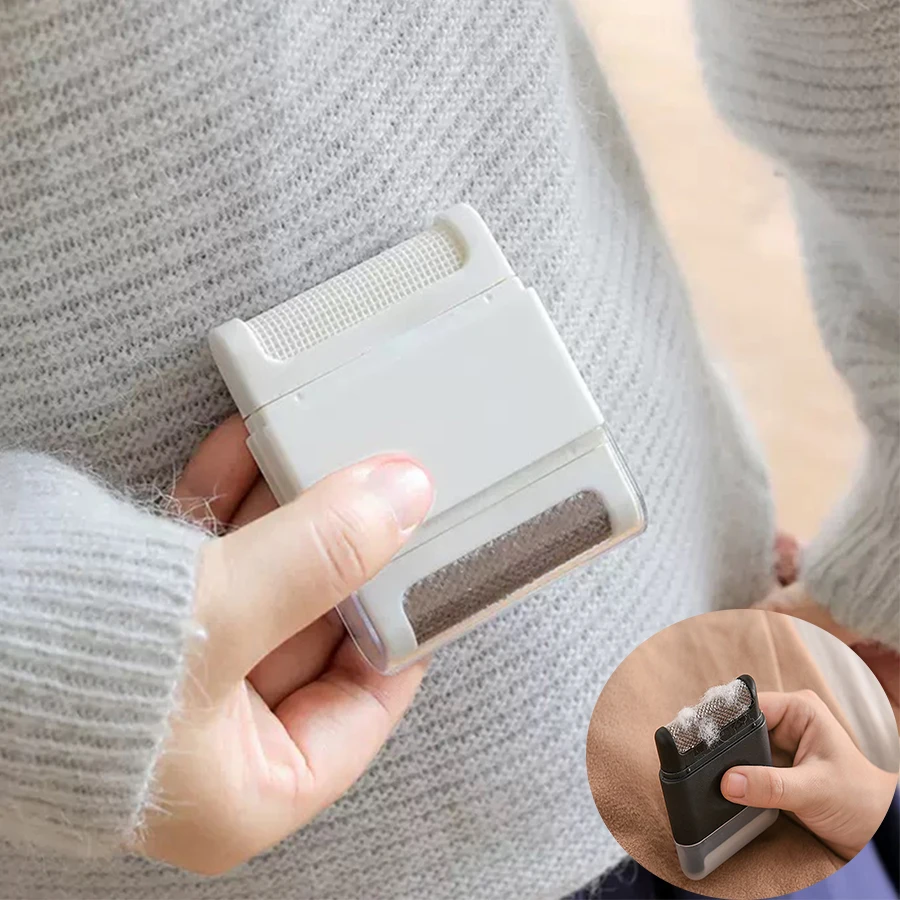 1pc Tragbare Mini Lint Rollen Teppich Haar Entferner Pinsel Für Pullover Wolle Mantel Kleidung Pinsel Pelz Reinigung Werkzeuge
