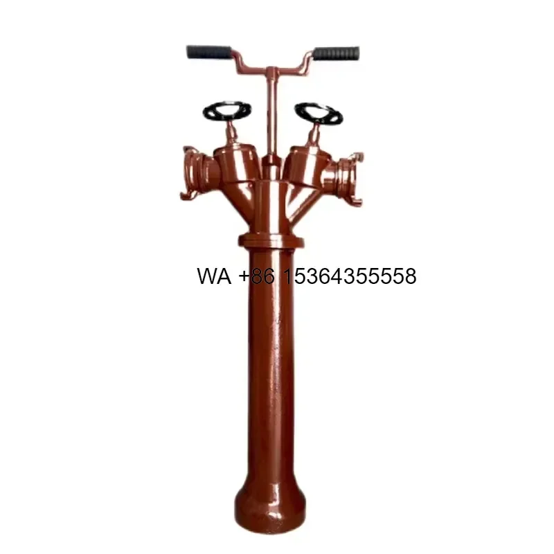 Wmwmnu for Sanxing Outdoor Bolt Double Valve Aluminum Bolt Head Firefighting Equipment Accessories Export to Uzbekistan