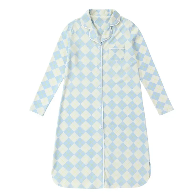 Argyle Pyjamas – Blue Dress