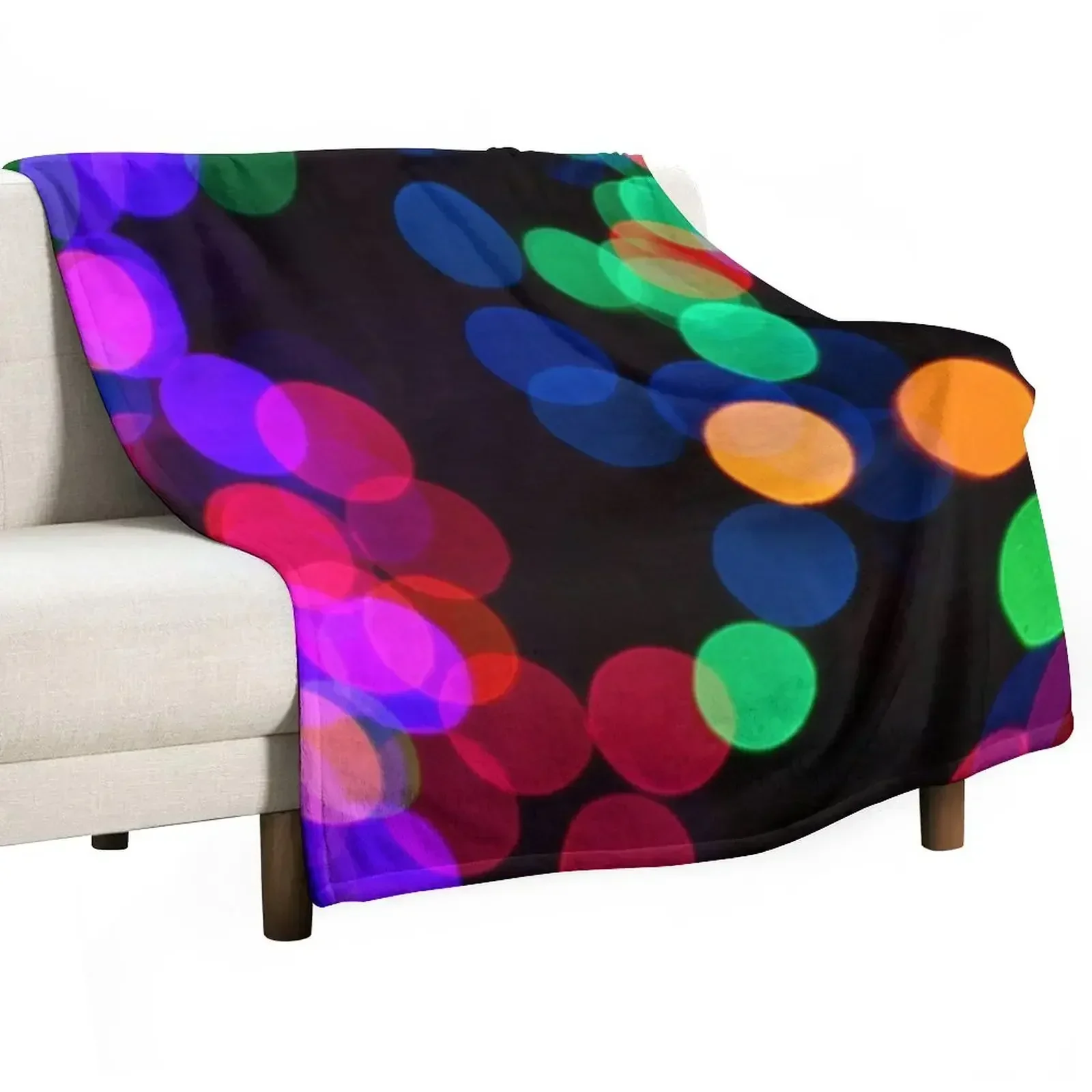 

Confetti Throw Blanket Shaggy Summer Beddings Sofa Decorative Sofa Blankets