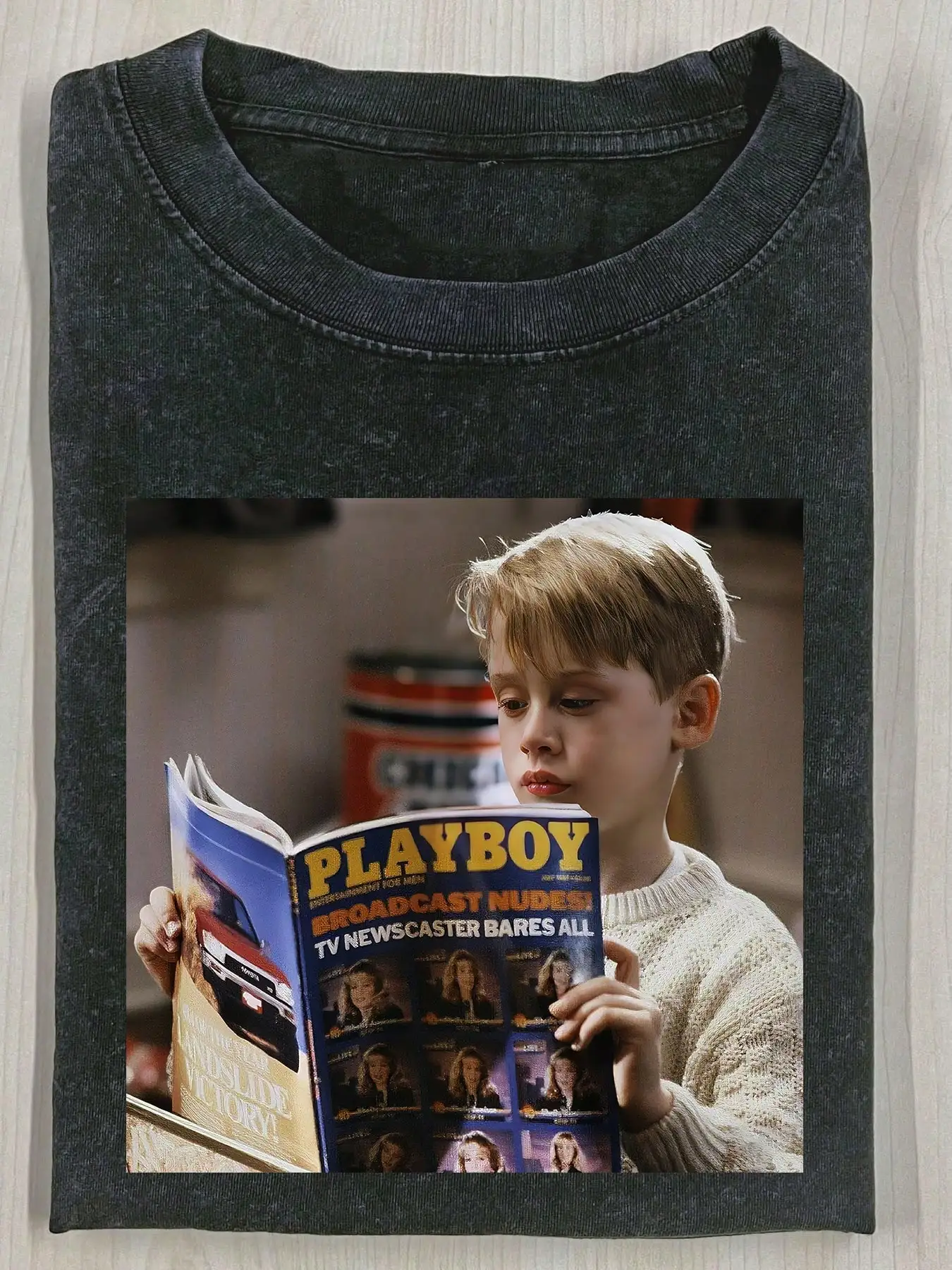 

Men's Retro Printed T-Shirt with Iconic Movie Scene, Soft Cotton, Summer Casual Wear