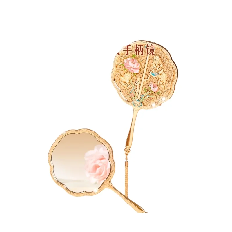 

Handheld mirror Museum merchandise mirror Portable makeup mirror