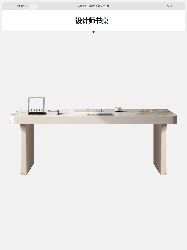 Light Luxury Slate Desk Home Office Office Writing Desk Computer Desk