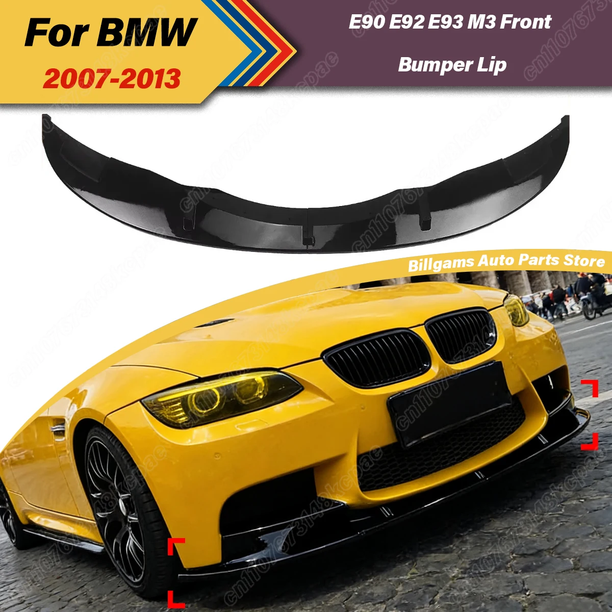 

For BMW E90 E92 E93 M3 2007 2008 2009 2010 2011 2012 2013 Automobile Front Bumper Spoiler Board Splitter Decoration Body Kit