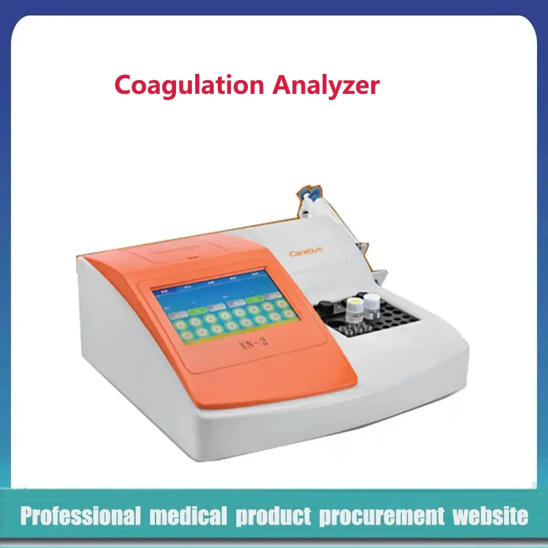 Dual channel Blood Coagulation Analyzer Touch screen Portable POCT Analyzer For Laboratory Clinic