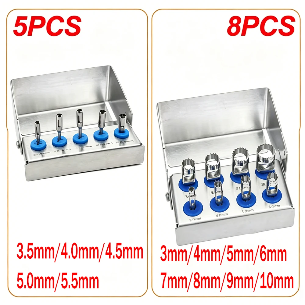 

Dental Trephine Drill Implant Kit with Low-Speed Handpiece Bits for Dentistry