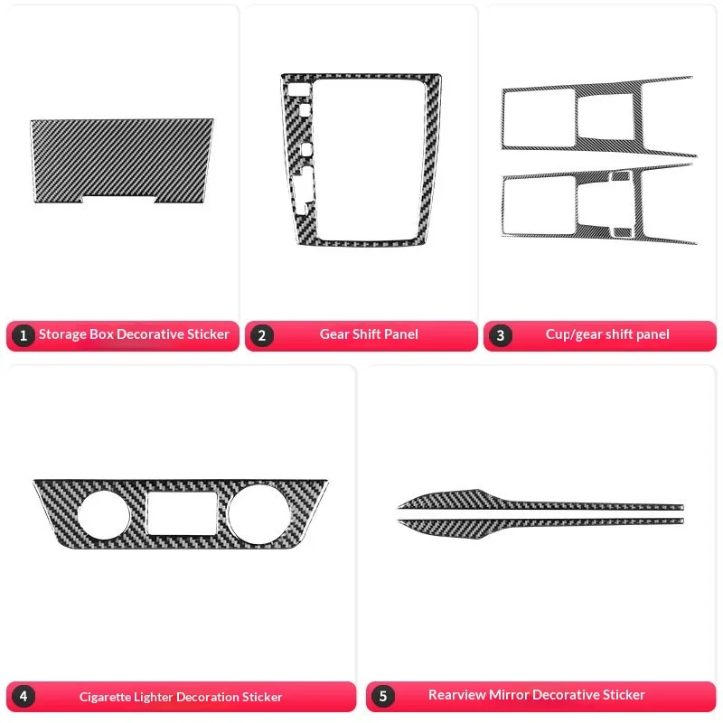 

For Hyundai Mistra 2013-2019 Carbon Fiber Window Switch Panel Cover Interior Upgrade Accessory