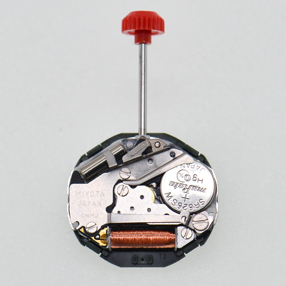 Japan Miyota 2015 Quartz Watch Movement Date at 6 Without battery Replace Repair Women's Single Calendar Three-Needle