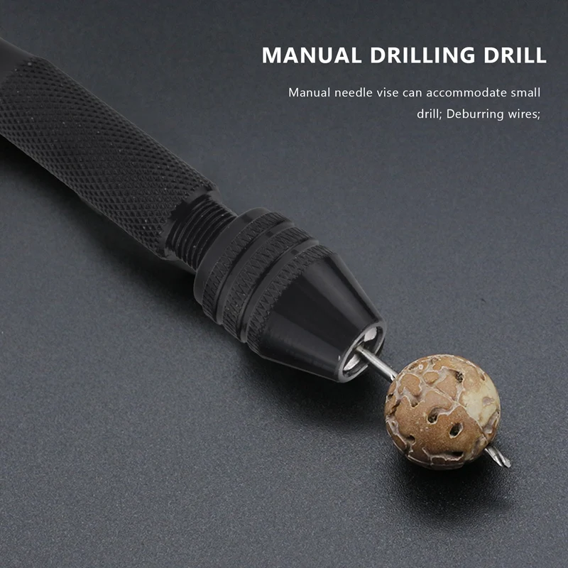 Set di punte per trapano a mano 31 pezzi Set di punte per trapano a mano morsa per perno di precisione Micro-Mini punte per trapano a torsione per legno di metallo, lavoro manuale delicato, El