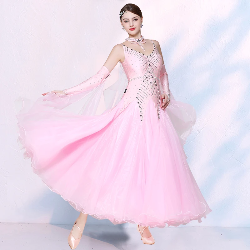 カスタマイズされた女性の大人のラテンスタンダードダンスジャズモダンダンス衣装ワルツ競技衣装パーティーパフォーマンス衣装