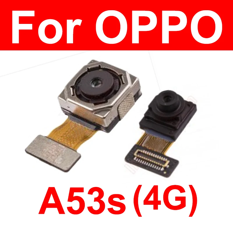 

Rear Front Camera For OPPO A53 A53s 4G Primary Back Main Front Selfie Facing Camera Flex Cable Replacement Parts