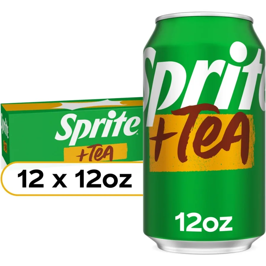 

Sprite + Tea LemonLime and Tea Flavored Soda 12 fl oz 12 pack