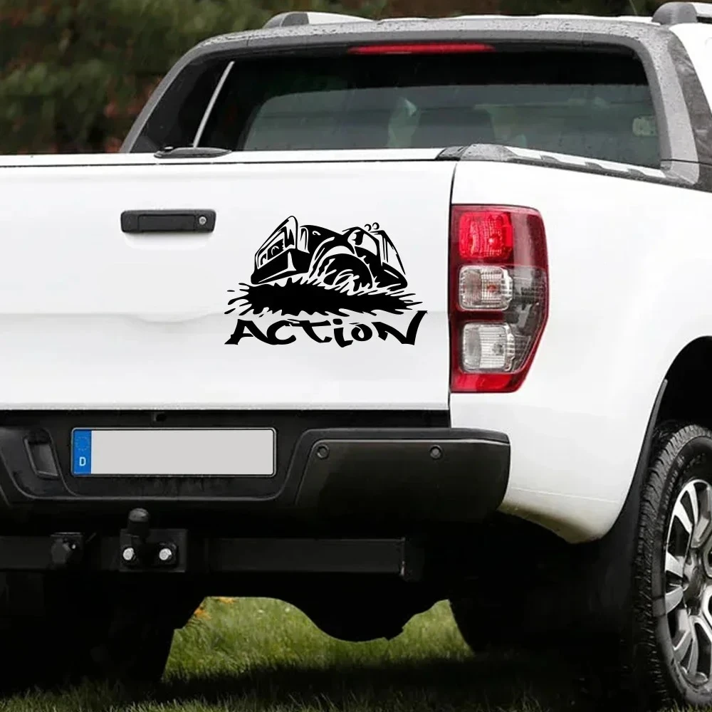 Pegatinas Decorativas con Gráficos Todoterreno para Camionetas Ford F-150 Ranger, Toyota Hilux, Dodge RAM, Isuzu D-Max 4x4
