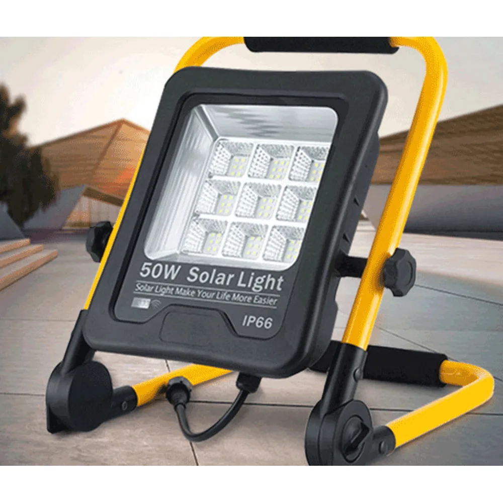 LED floodlight, mobile outdoor camping construction lighting, portable charging emergency floodlight_voghion.com