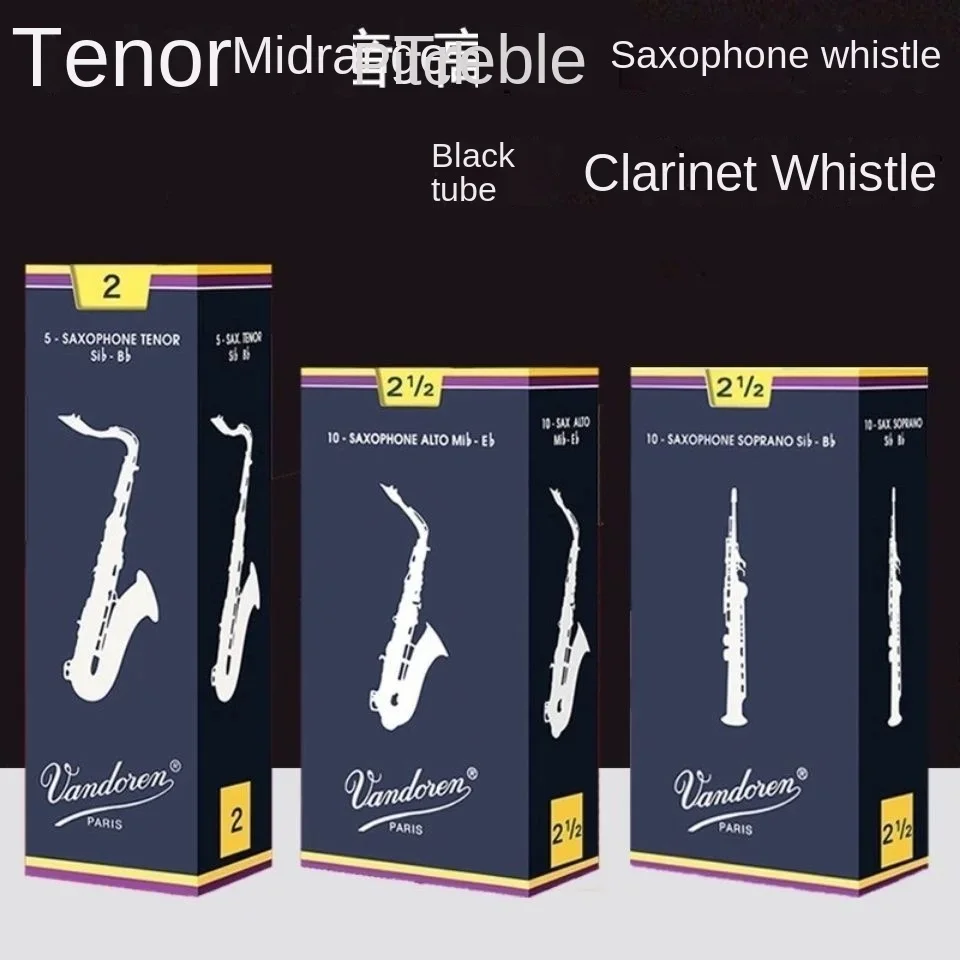 Original Vandoren Blue Box Bb Clarinet Reed 2.0/2.5/3.0【10 Reeds/box】Bb Clarinet Instrument Accessories