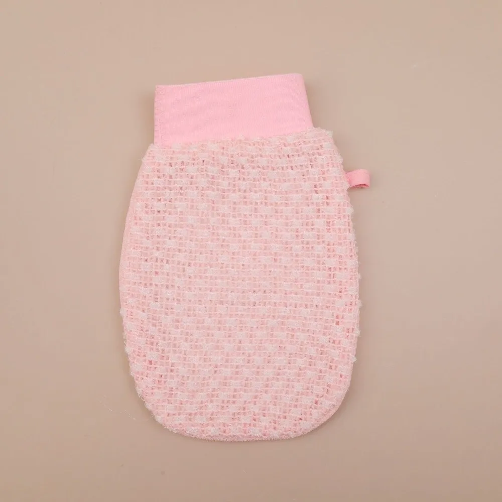 Dual-Sided Exfoliating Shower Gloves Deep Cleaning Massage Texture Body Exfoliating Mitt Painless Scrub Gentle Exfoliation