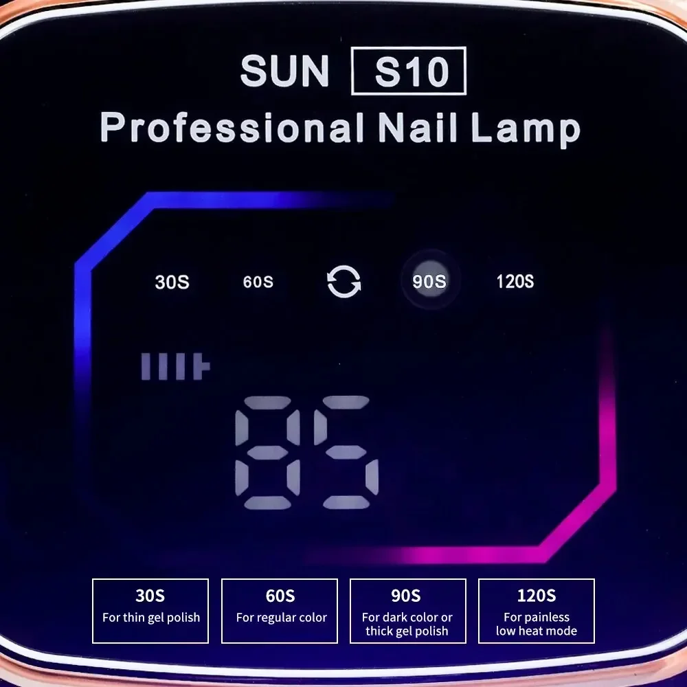 Rechargeable Nail UV LED Lamp Dryer Wireless Professional Nail Drying Lamp for Fast Dry Curing All Polish Gel Wholesale