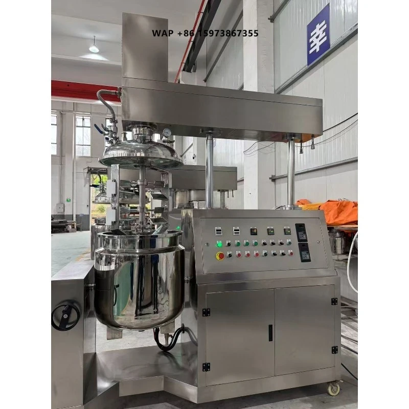 Cosmetics Production Equipment - Cream Vacuum Homogenization and Emulsification Machine