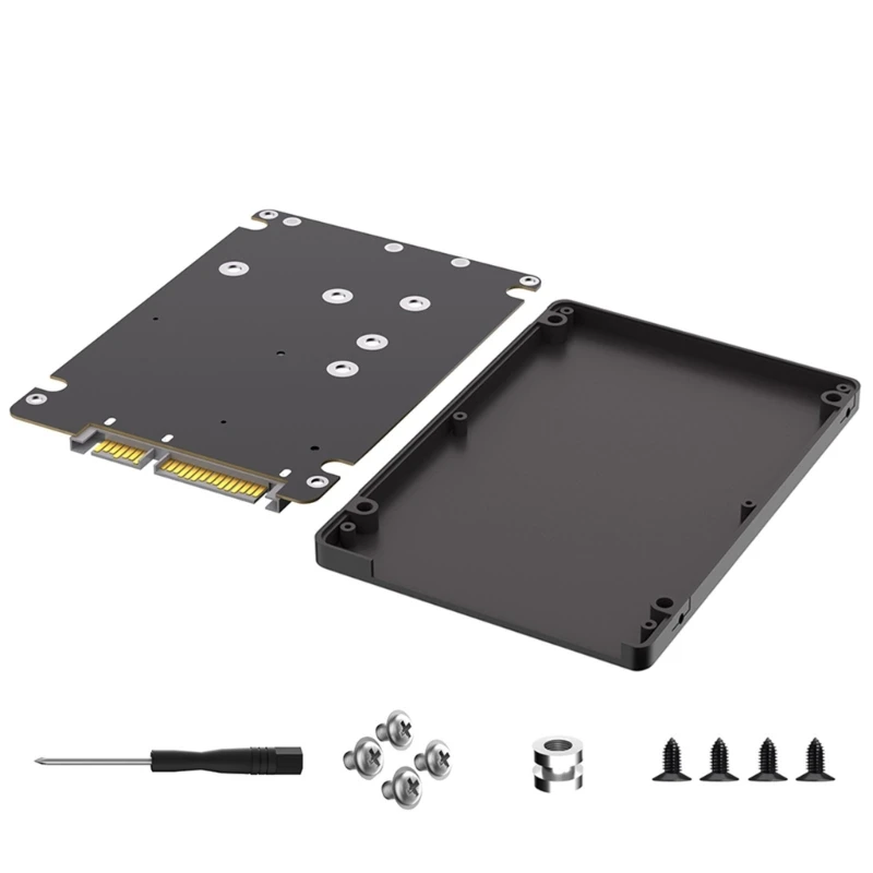 Two Interfaces M.2 NGFF and mSATA to SATA3.0 Adapter Converters for Computer Office Use Drop shipping