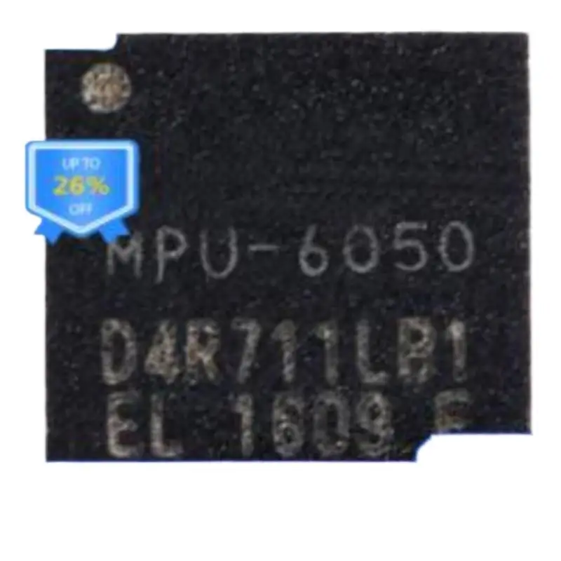 100% منتجات جديدة عالية الجودة 10 قطعة/الوحدة MPU-6050 MPU6050 QFN24 وحدة جيروسكوب ثلاثية المحاور جديدة في المخزون منتجات عالية الجودة