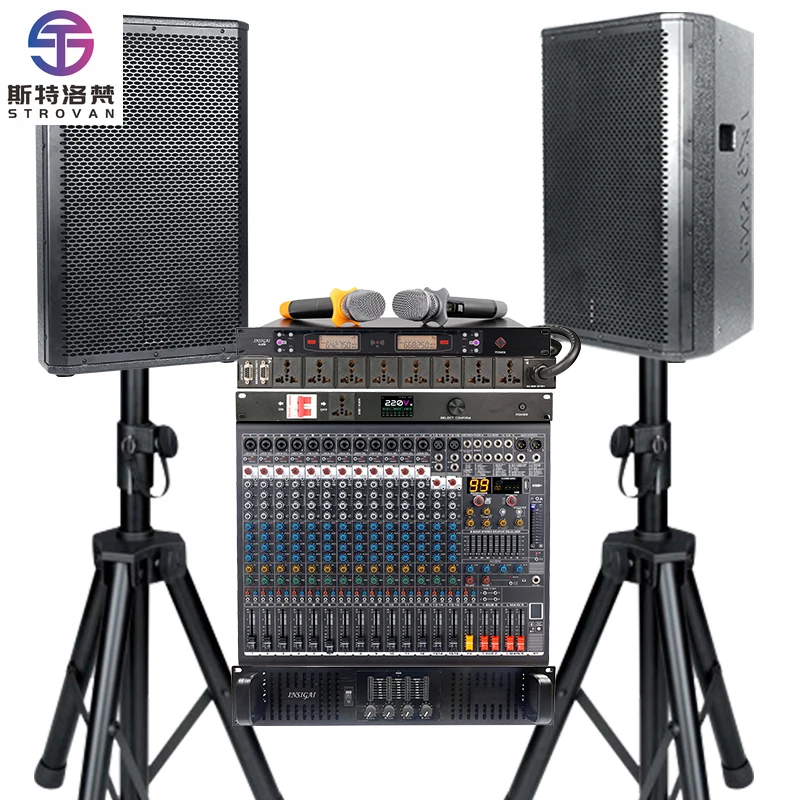 

Professional Speakers Audio Sound Equipment dymium Sonido Profesional Active Subwoofer Bass Passive Speaker