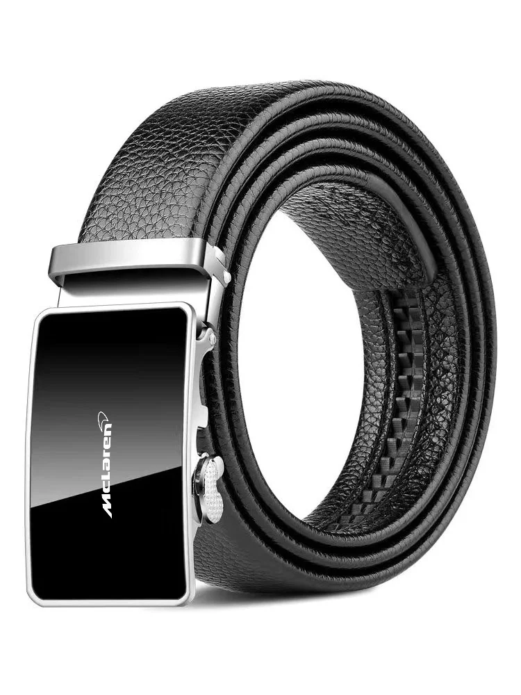 

Cowhide belt, men's leather belt buckle, men's top layer, high-end trendy buckle For Mclaren 720S GT 570 600LT 540C P1 Alcantara