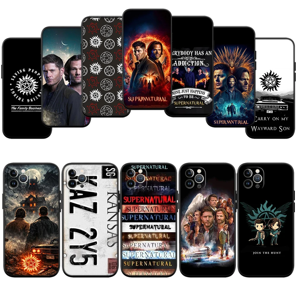 HU46 S-Supernaturals Phone Case for Samsung Galaxy S26 Ultra FE Pro A05 A05S A06 A16 A20 A27 S10 Plus S10e S10+
