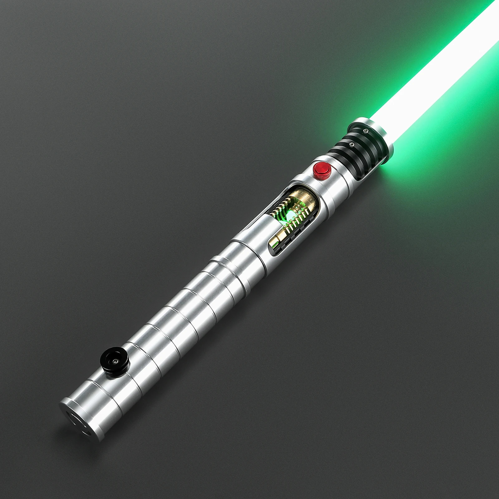 LGT Saberstudio Crystal Lightsaber Metal Hilt Force Heavy Dueling Xeno3.0 Lightsaber Infinite Color Changing with 34 Sound Fonts