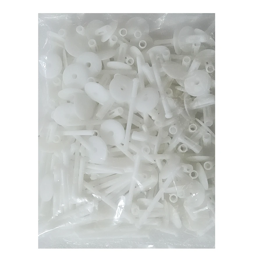 Rivets Automobile Clips for BMW Hole Push Car Bumper Panel Rivet Retainer Fastener Car Plastic 100pcs/lot White 6MM