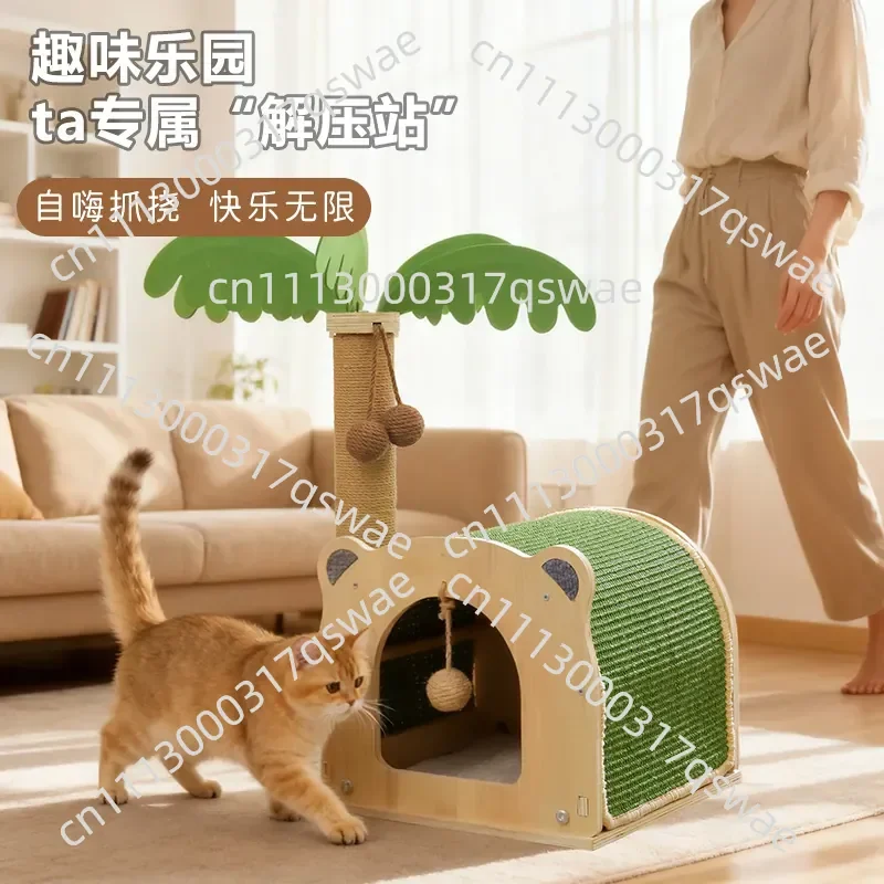 Frame Integrated Cat Nest House Scratch Resistant Cat Jumping Platform