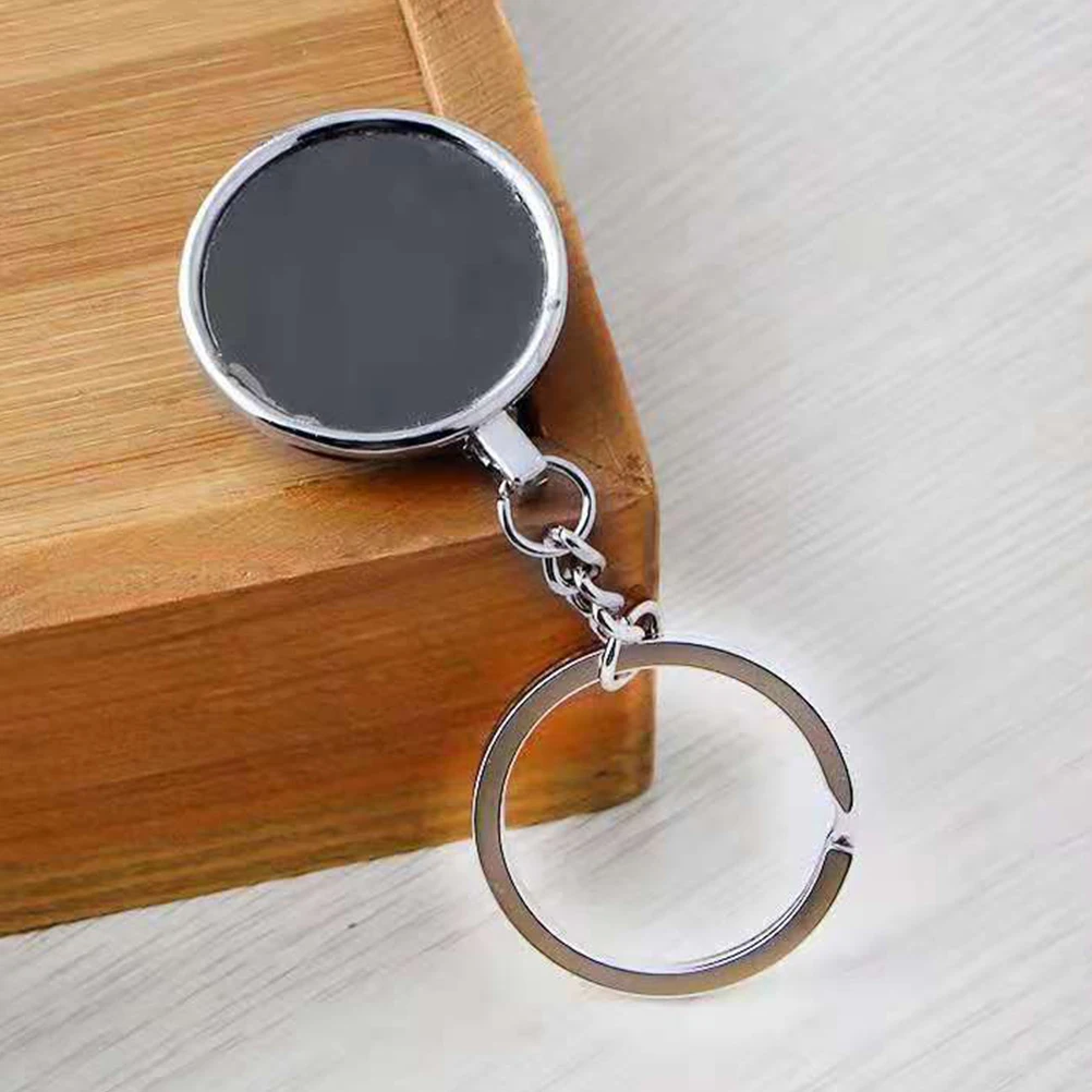 

3Pcs Soccer Keychain Sports Ball Puzzle Metal Pendant Decorative Portable Bag Pendant Compact Key Ring Keychain