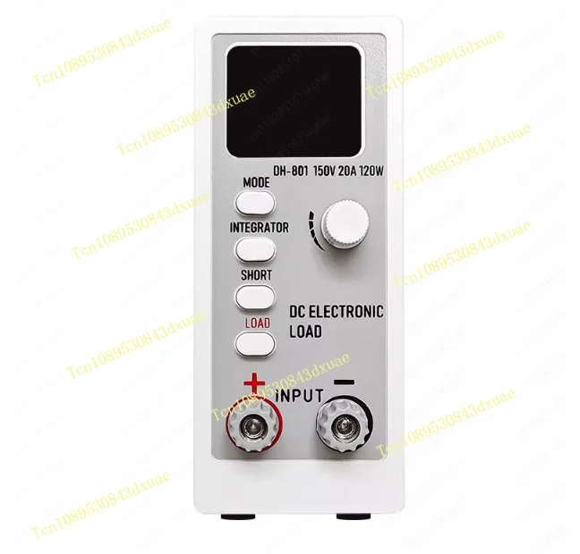 Programmable single/dual channel 120W desktop battery internal resistance capacity test load detector