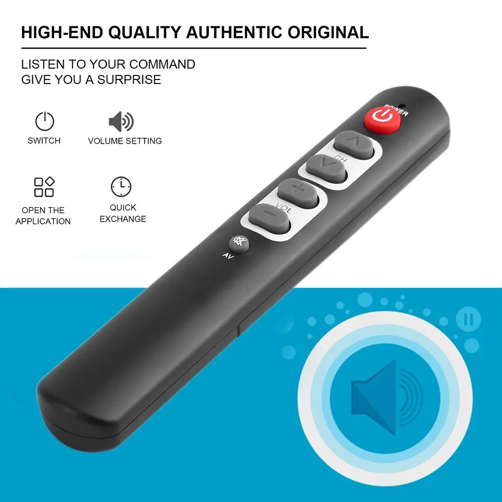 

Hot 6 Key Pure Learning Remote Control Copy Infrared IR Remote Controller for Smart TV BOX STB DVD DVB VCR HIFI Amplifier