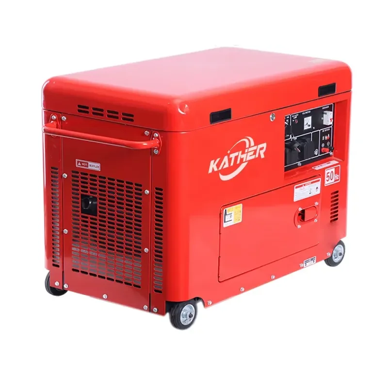 50Hz/60Hz Super Silent Generator 5kva 8kva 10kw Generator air Cooled 10kw Soundproof Generators Genset 20kva
