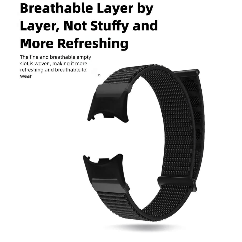Velcro Wristband For Xiaomi Band 8 Quick Release High Quality Nylon Soft Replacement Adjustable Sport Smart Watch Band Men Women
