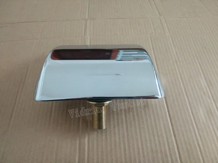 Bathtub effluent waterfall faucet , Split type bathroom american waterfall cylinder side outlet faucet water injection nozzle