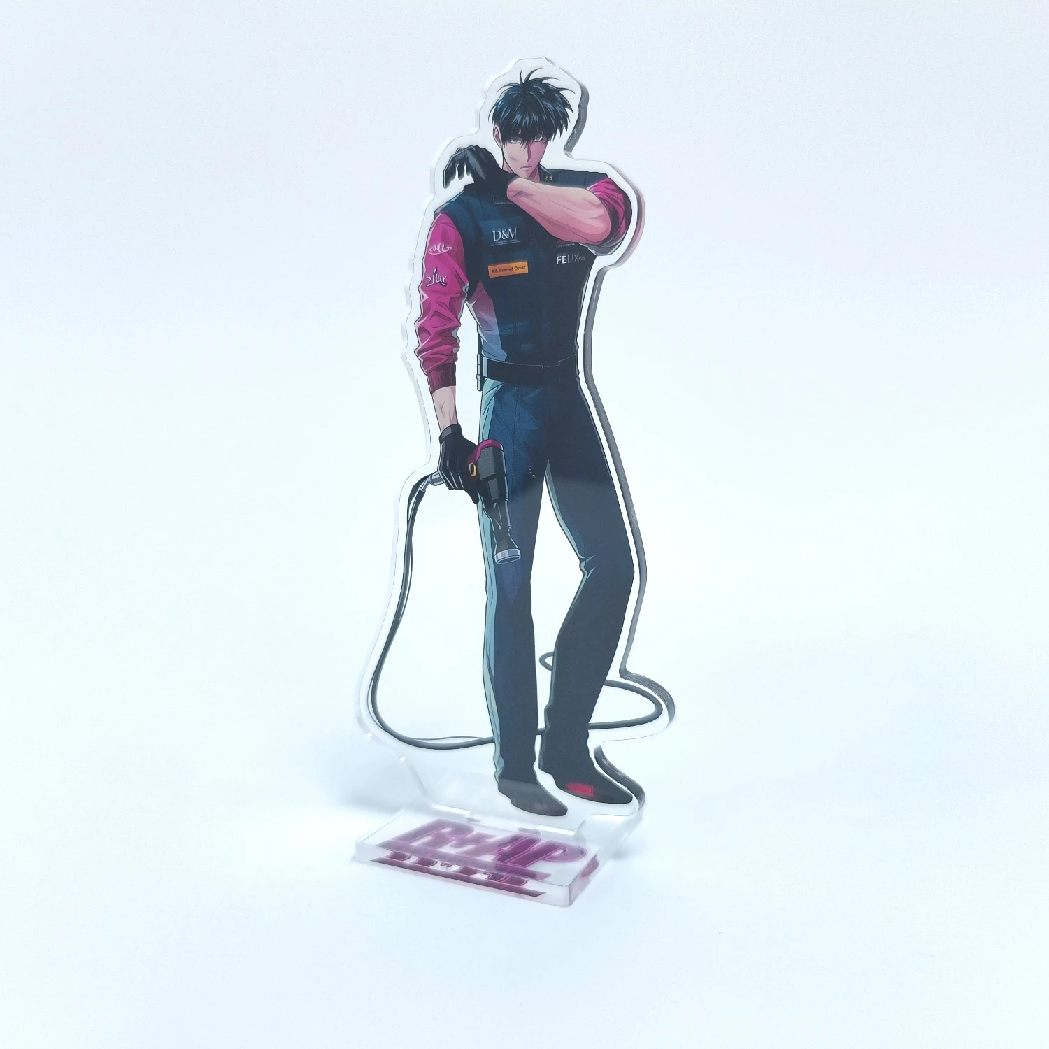 Kill Me If You Can Racing to Another Pink Racer & Partner Acrylic Stand BL Yaoi Manhwa Key Chain Anime Collectible Gift