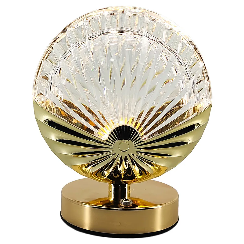 

Nice European Style Bedside Lamp Decorative Night Lights Rechargeable Touch Switch Table Lamps