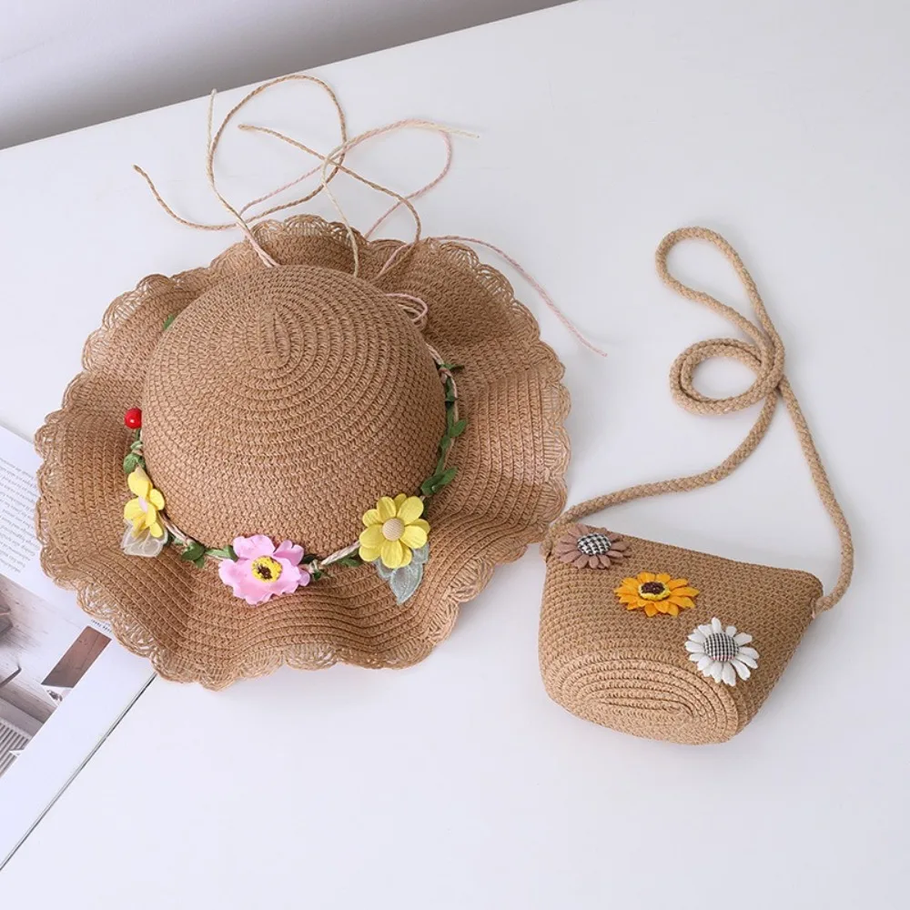 

Fashion 2-8 Years Kids Sun Hat Cute Multiple Colors Girls Sun Hat Beach Hat Beach