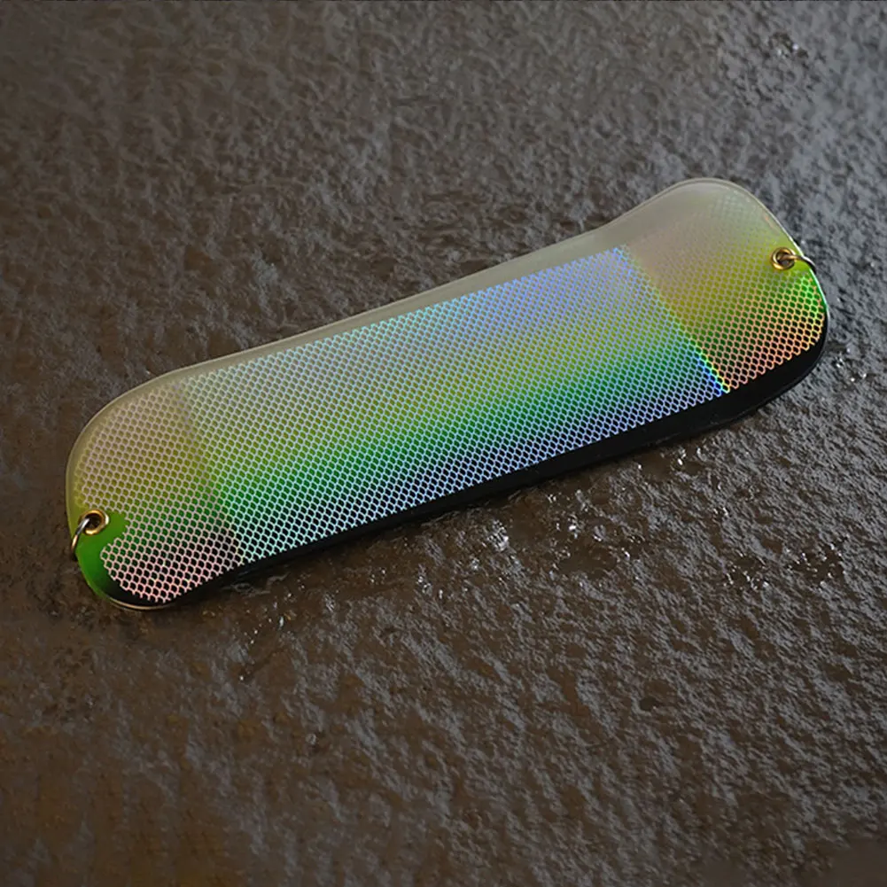 Pesca alla traina Immersione Flash Board Pesca al salmone Lampeggiatore riflettente per accessori per la pesca al salmone alla traina