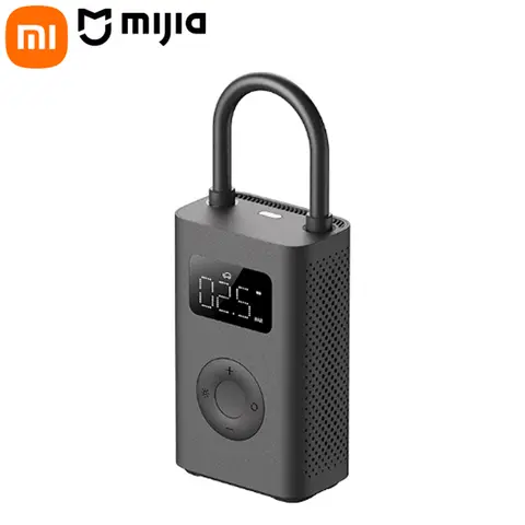 Xiaomi Mijia Portable Electric Air Compressor Mini Air Pump 2/2D/2Pro 150PSI LED Type-C Multitool Inflator for Sports & Outdoors