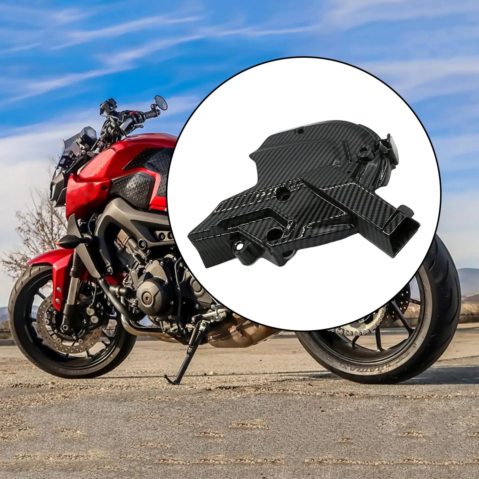 

Motorcycles Engine Fairing Cover Carbon Fiber Side for Honda Pcx150