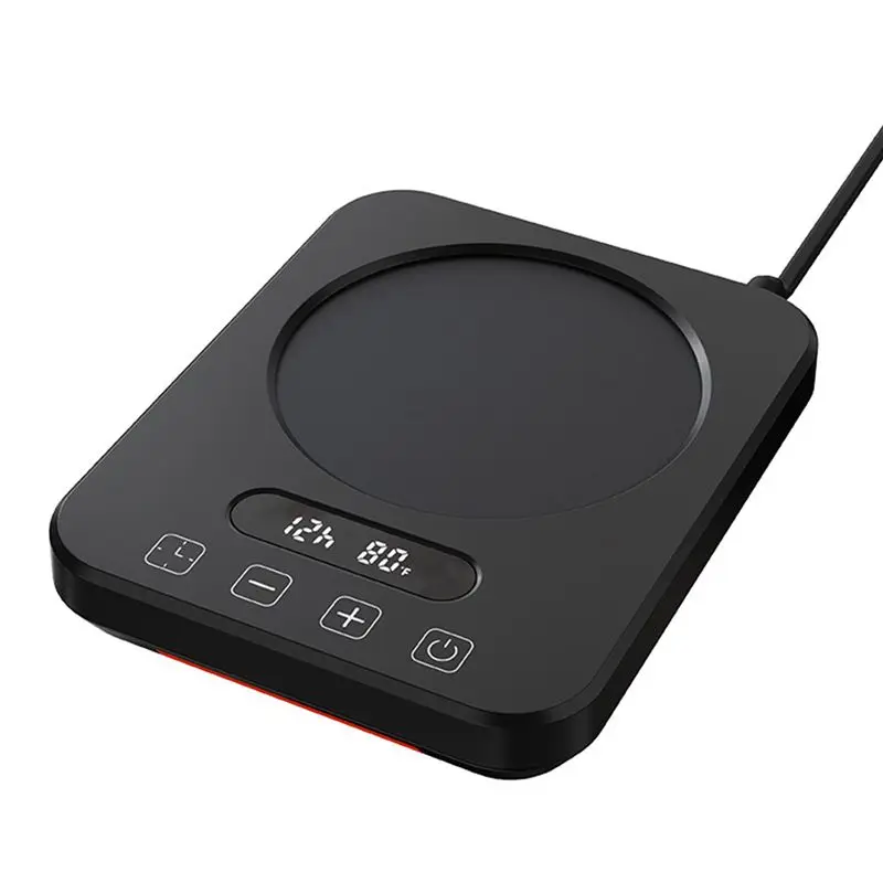 

B43C Электрический нагревательный коврик для подогрева закваски, улучшенная версия для эффективного контроля температуры - совместим с вилкой стандарта США, черный