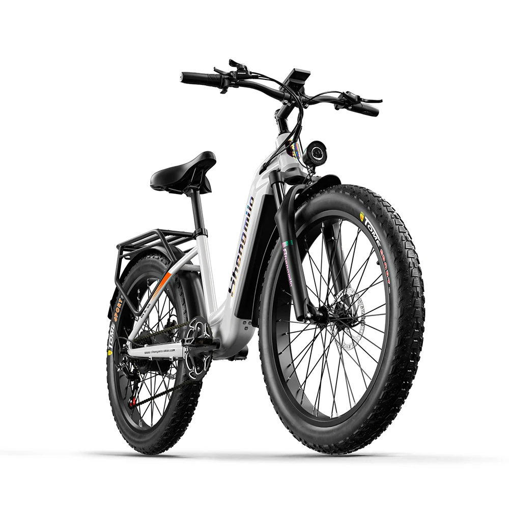 AliExpress Shengmilo MX06 Electric Bike 1000W Motor Urban Bicycle Fat bike electric 26" E-bike 48V17.5AH Battery Adult mountain bike
