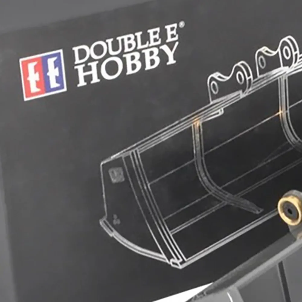 

S020-001 Металлический широкий ковш для электрического экскаватора 1/16 DoubleE RC с дистанционным управлением E010 E111, аксессуар для модели гидравлического экскаватора