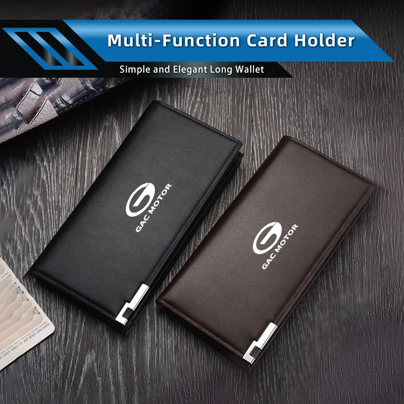 Mens Wallet Long Pu…