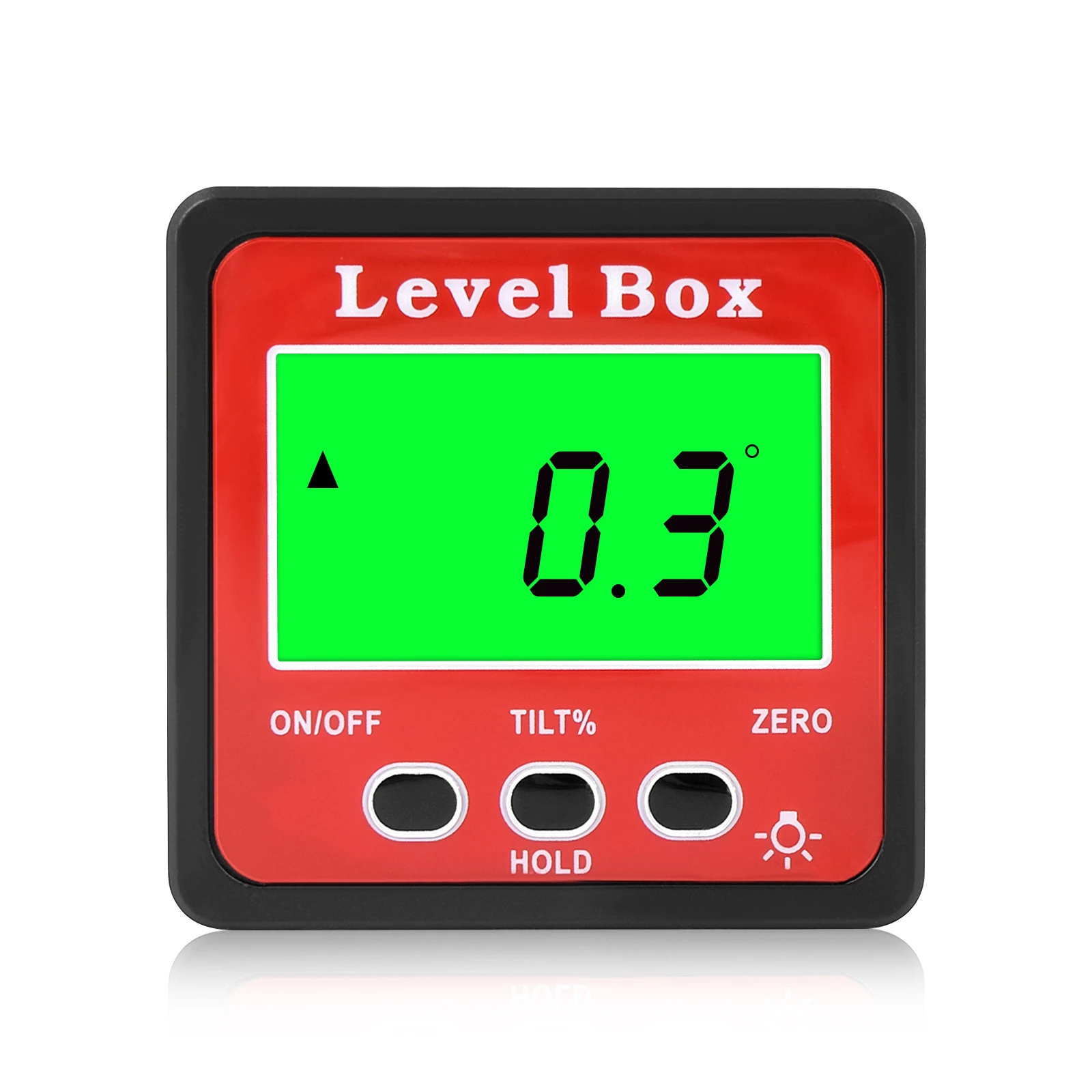 Digital Goniometer Electronic Level Digital Angle Fnder 360° Mini Measuring  Magnetic Base Precision Level Box Woodworking Tools