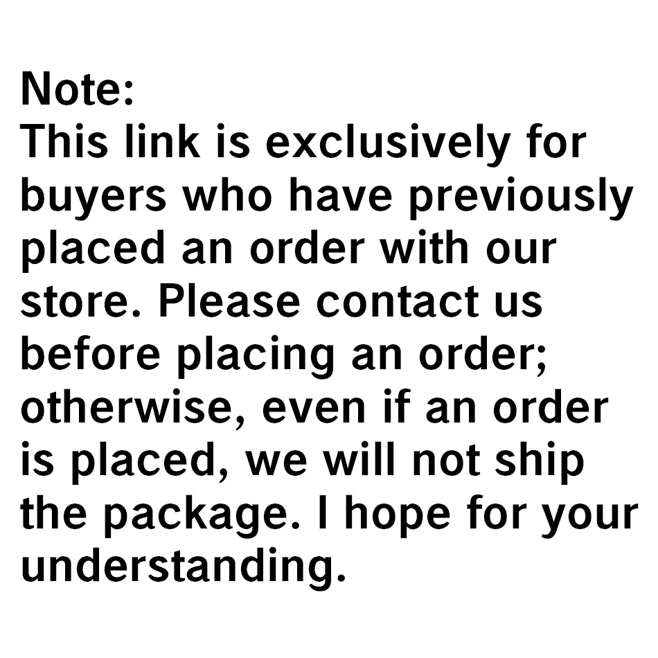 Additional Pay on Your Order & Extra Fees & Shipping cost & Replacement Parts, etc - Detail 1
