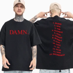 Rapçi lanet Kendrick Lamar T-shirt Pglang Mr Morale & büyük Steppers albümü kısa kollu Tee gömlek Hip Hop Streetwear T Shirt