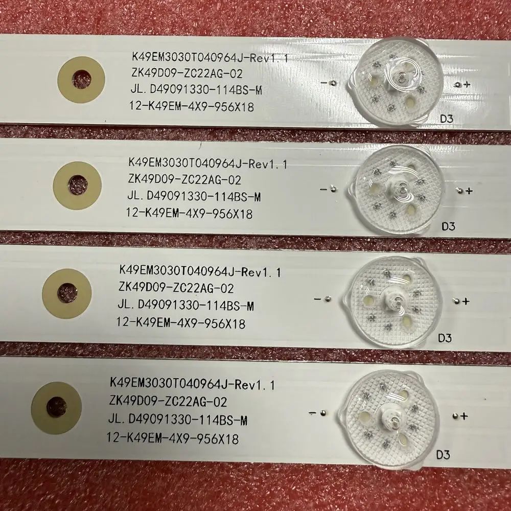 شريط إضاءة خلفي LED لـ PLDED4897A K49EM3030T040964J-REV1.1W